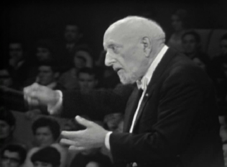 Ernest ANSERMET, 25 novembre 1967, Grand Auditorium de l'ORTF, Paris