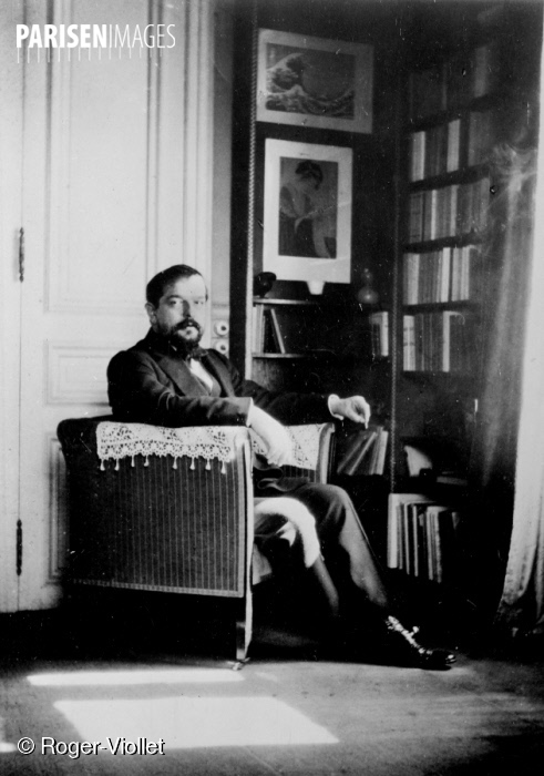 Claude DEBUSSY en 1910, Roger-Viollet Paris En Images, cliquer pour voir l'original