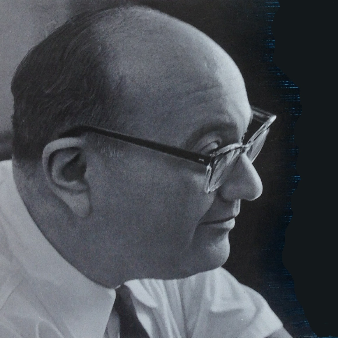 Andor FOLDES, portrait publié entre autres sur la pochette du disque DG LPM 18 643, 1961 