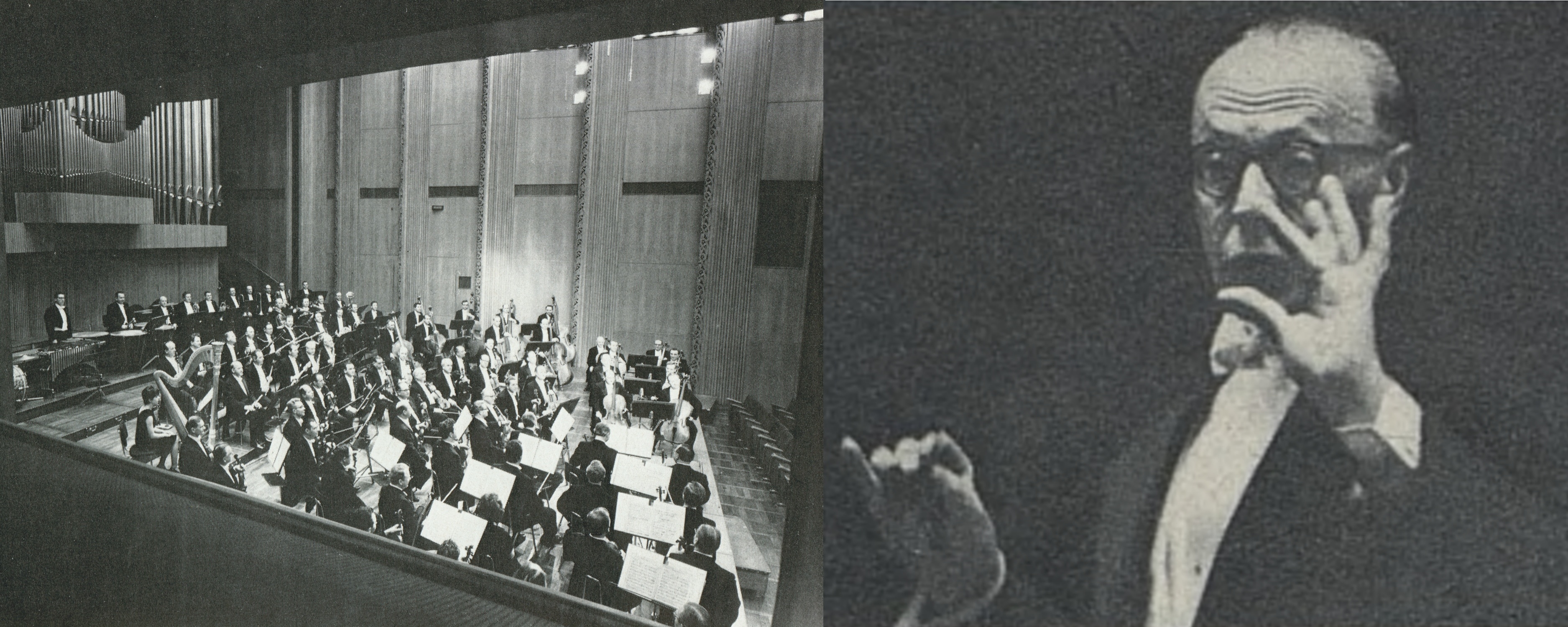 Grande salle de concert de la Maison de la Radio de Cologne - George SZELL