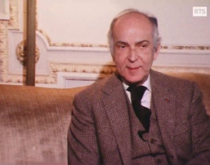 Igor MARKEVITCH sur son livre «Être et avoir été», Radio Télévision Suisse Romande «Visiteurs du soir», diffusé le 4 mai 1981
