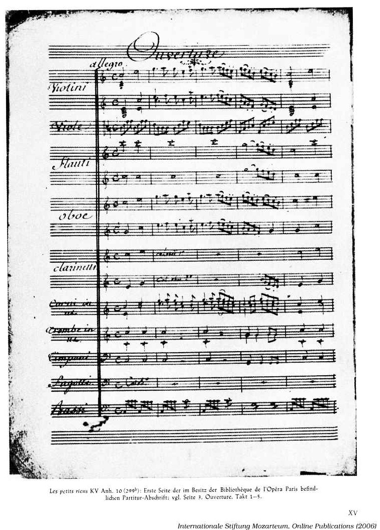 Première page manuscript, cliquer pour voir l'original et ses références