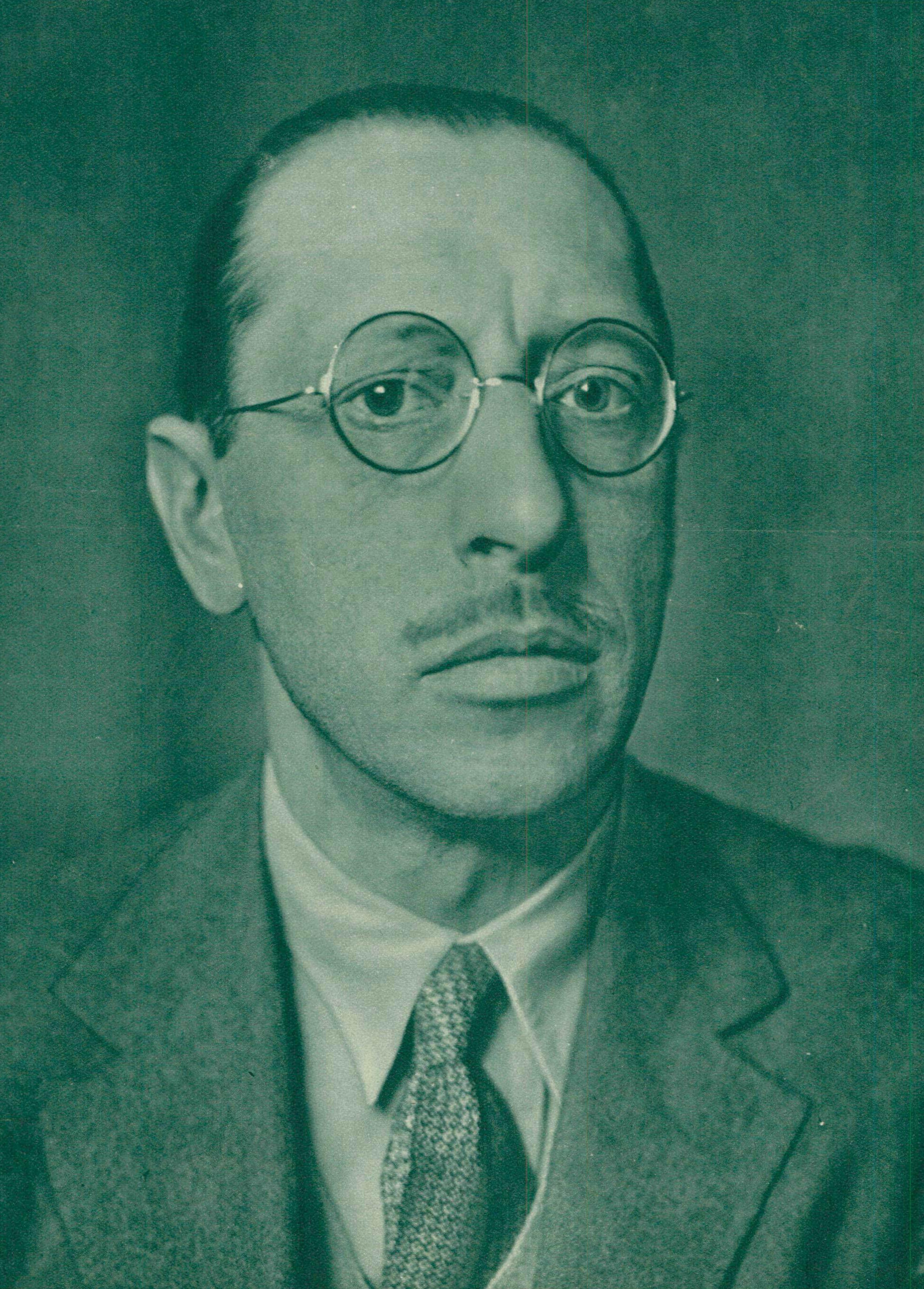 Igor STRAWINSKI en 1934, un portrait paru dans la revue Le Radio du 5 janvier 1934, en couverture